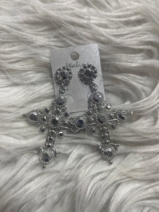 Pendiente Cruz estrella