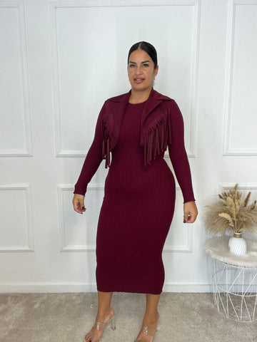 Vestido con chaleco