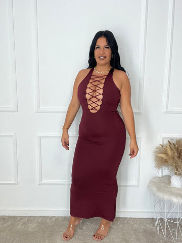 Vestido cuerdas