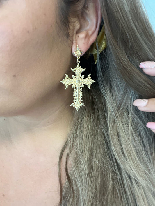 Pendiente Cruz Sevilla