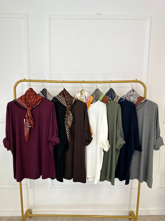 Camiseta con pañuelo