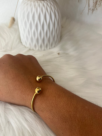 Pulsera bolas (acero)