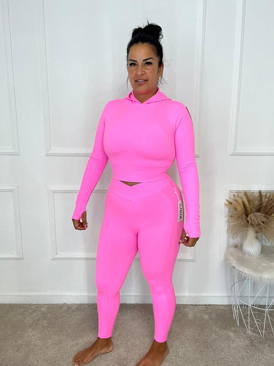 Conjunto Capucha Aqua