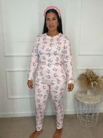 Pijama ardilla afelpado