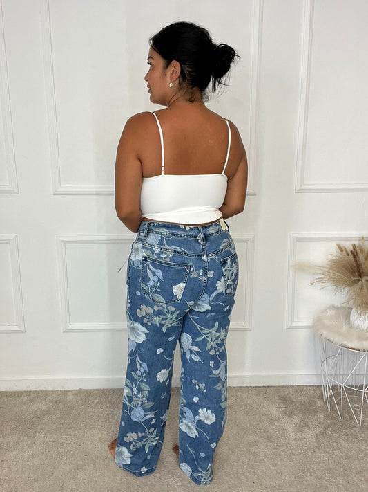 Pantalón vaquero Flor
