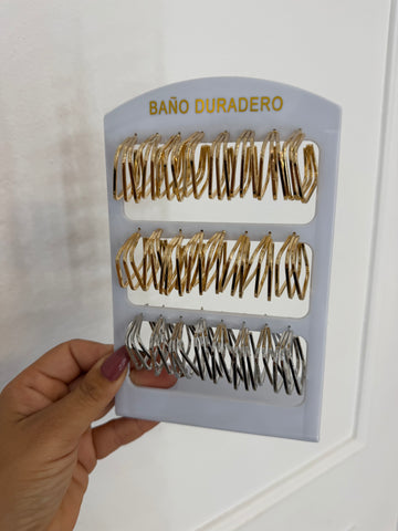 Argolla cuadrada