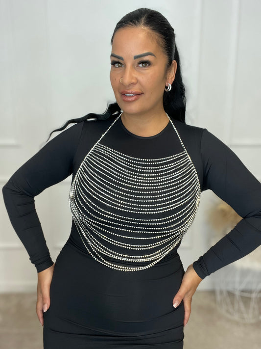 Adorno brillo plateado