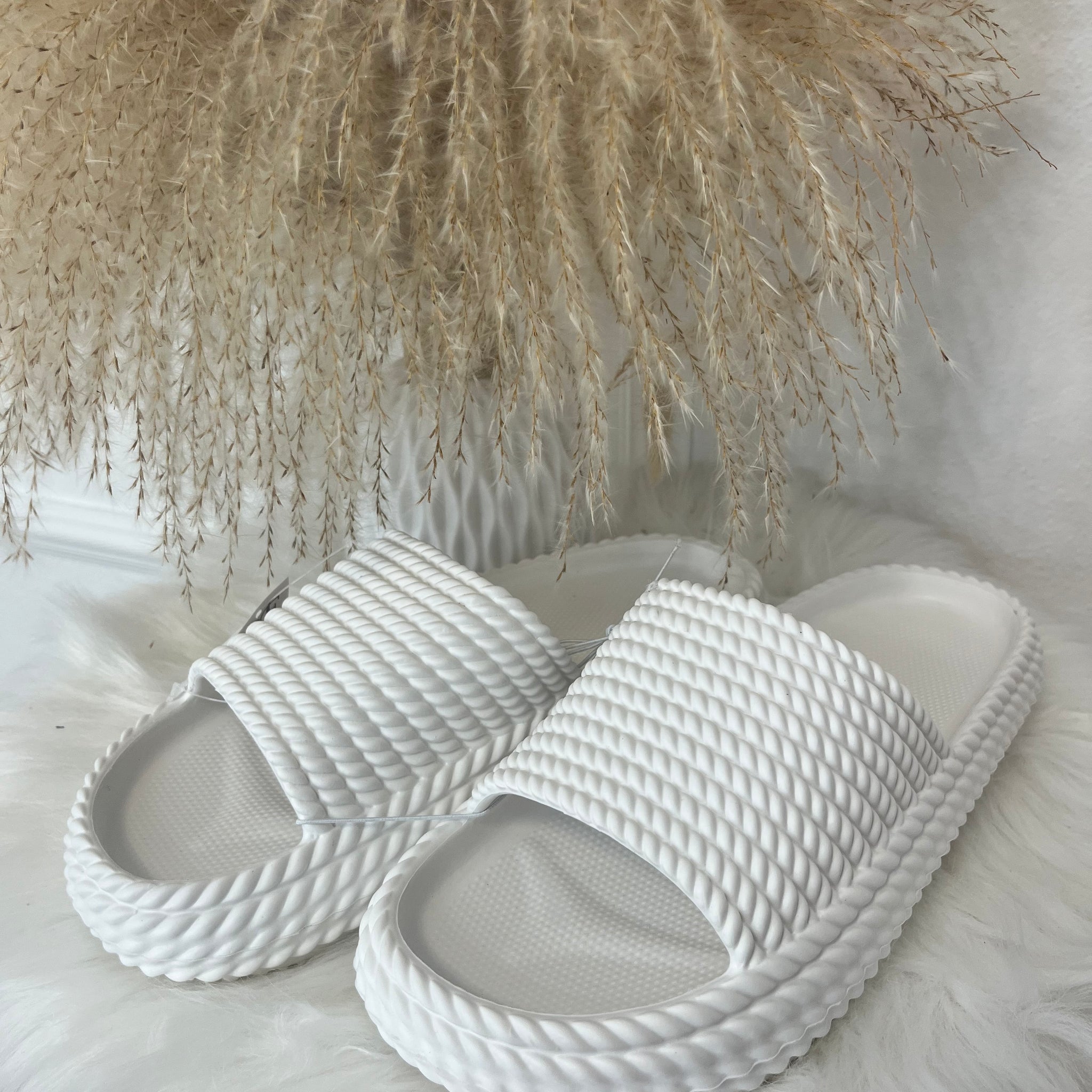 Chanclas trenza