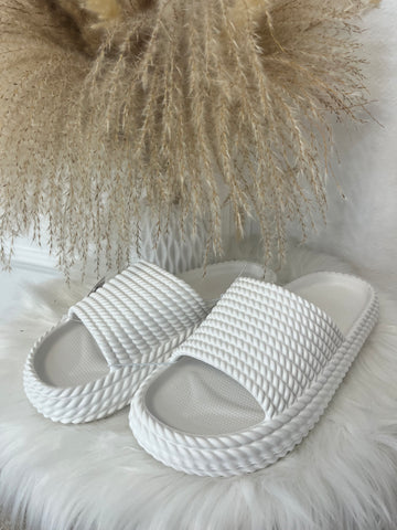 Chanclas trenza