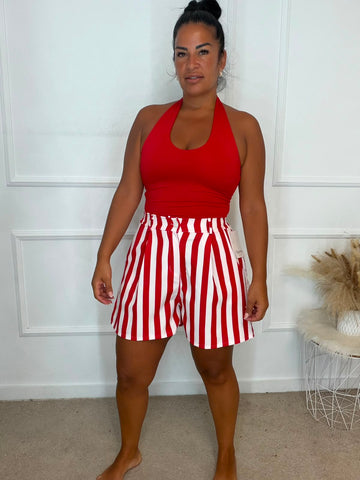 Pantalón Rayas corto