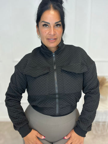 Bomber acolchada
