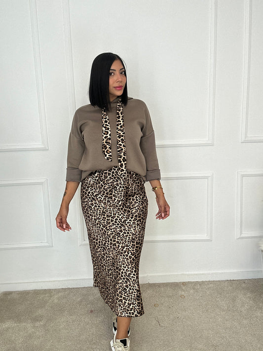 Falda Animal print