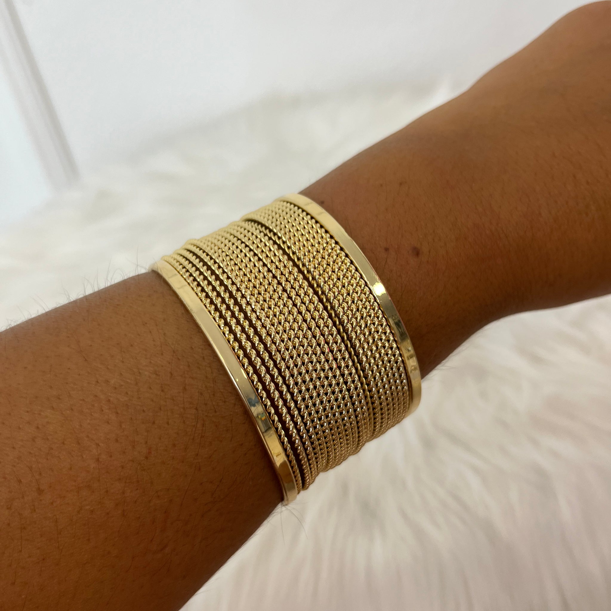 Brazalete Trenza