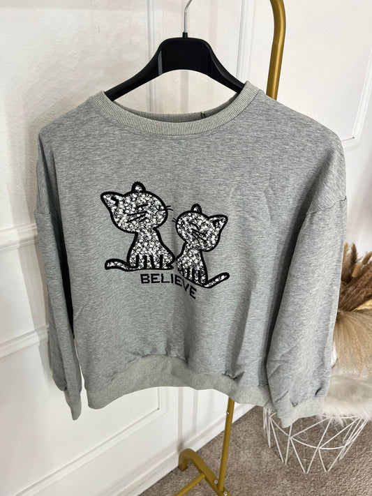 Sudadera Gato