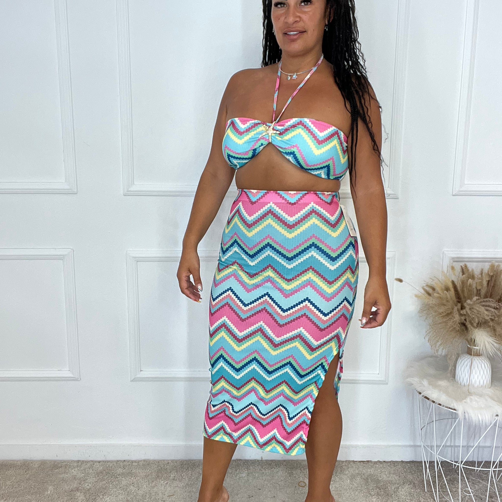 Conjunto falda sirena