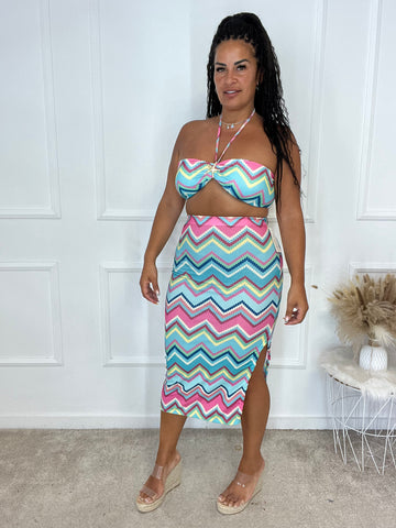 Conjunto falda sirena