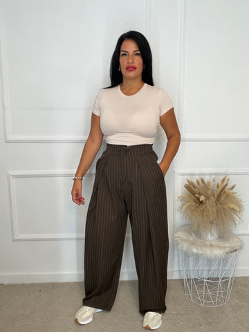 Pantalón raya ancho
