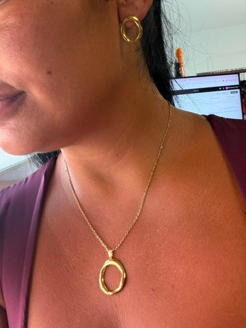 Conjunto collar Círculo
