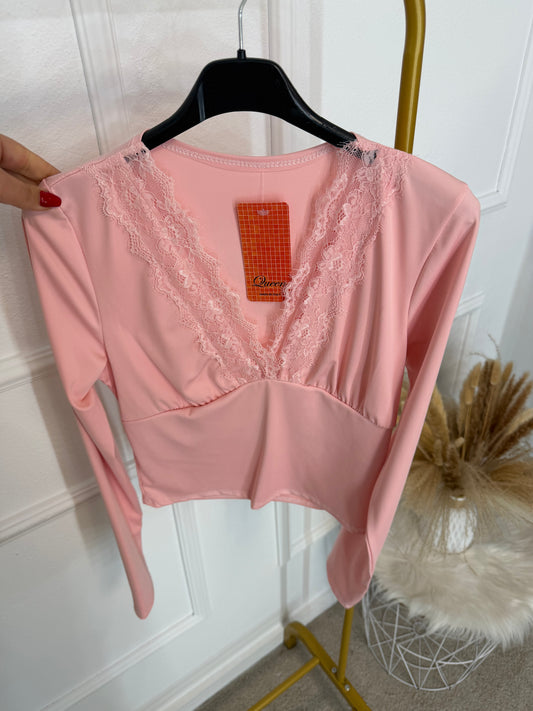 Camiseta lencera licra