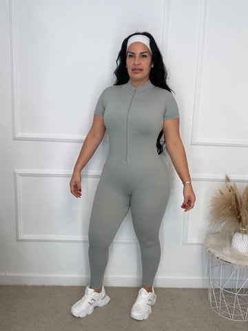 Mono Aqua manga corta