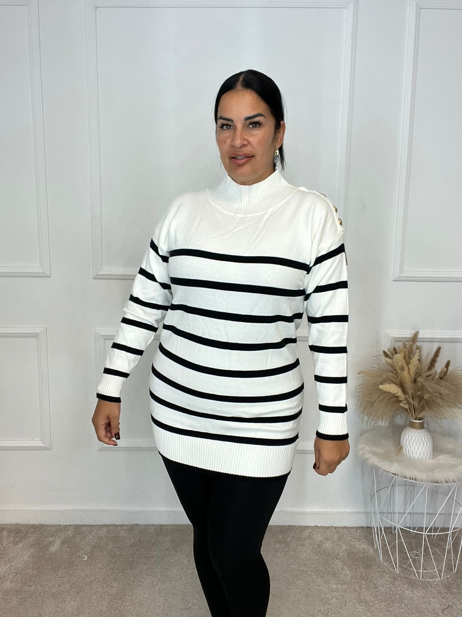 Jersey rayas largo (2571)