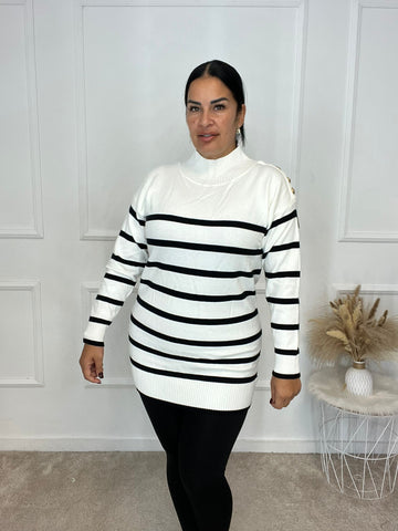 Jersey rayas largo (2571)