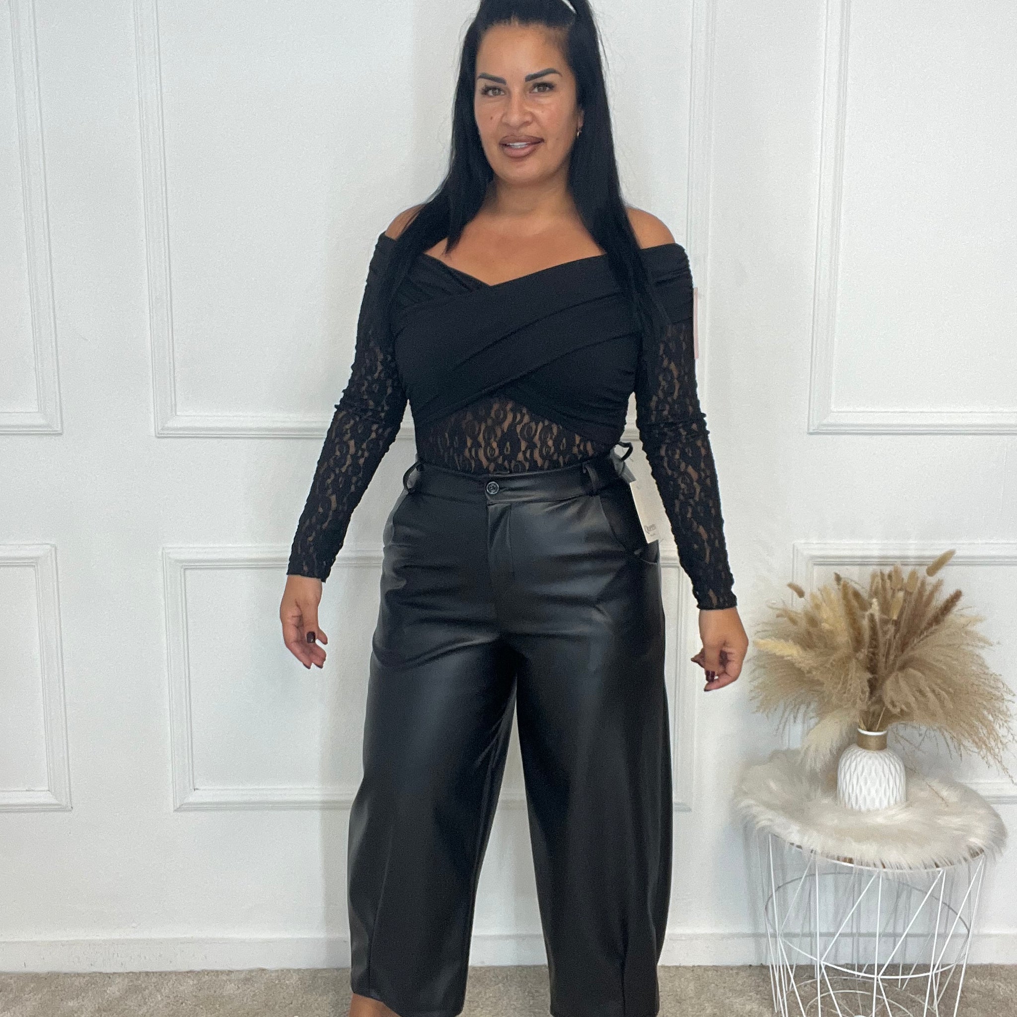 Pantalón polipiel monfit