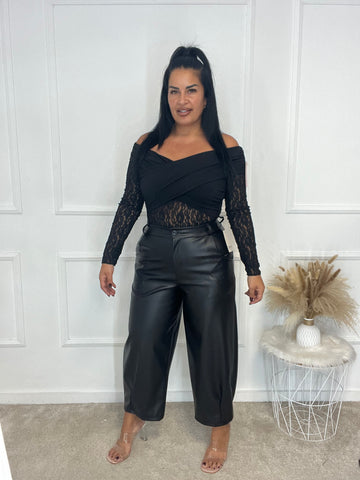 Pantalón polipiel monfit