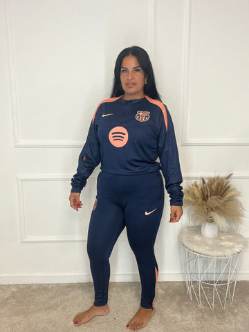 Chandal Barza azul/naranja