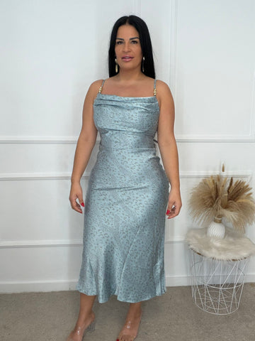 Vestido raso Leo