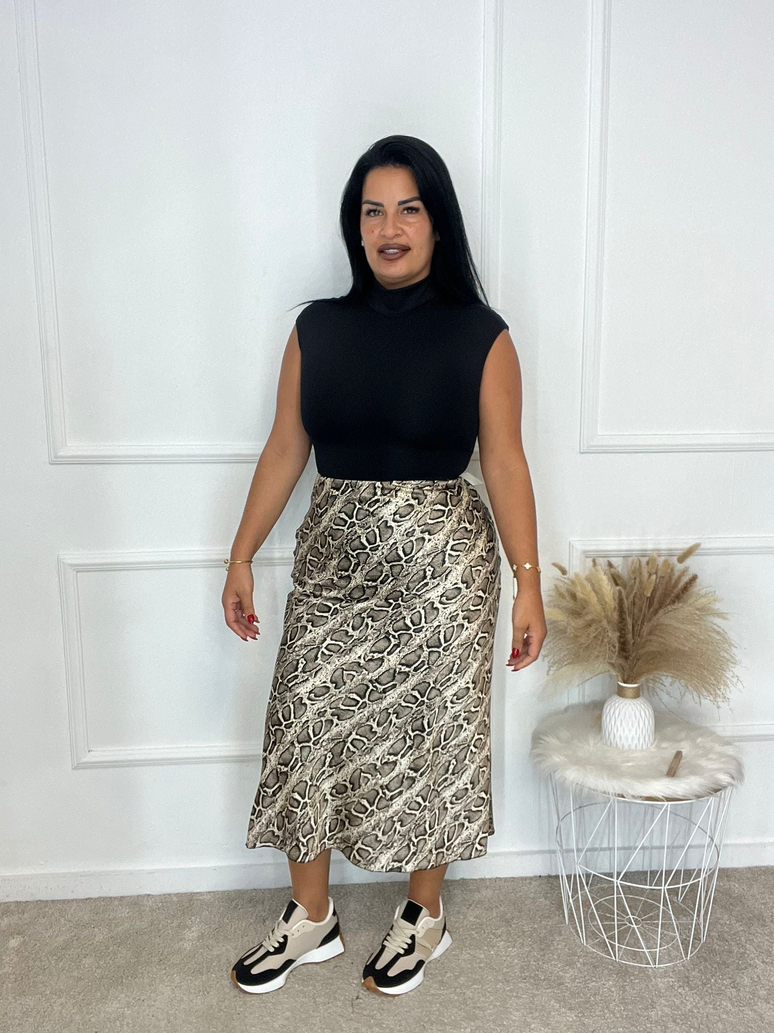 Falda Animal print