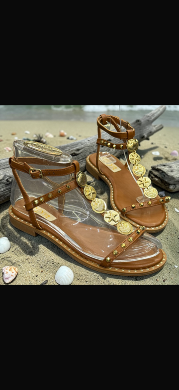 Sandalia Mar Camel