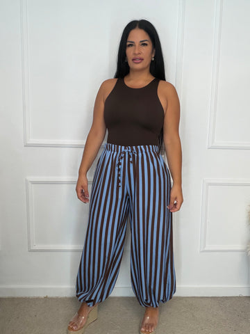 Pantalón raya largo