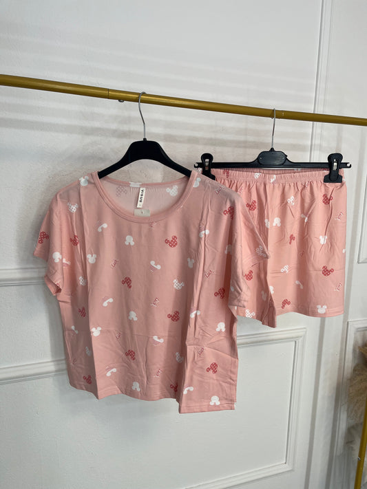 Pijama Minnie corto