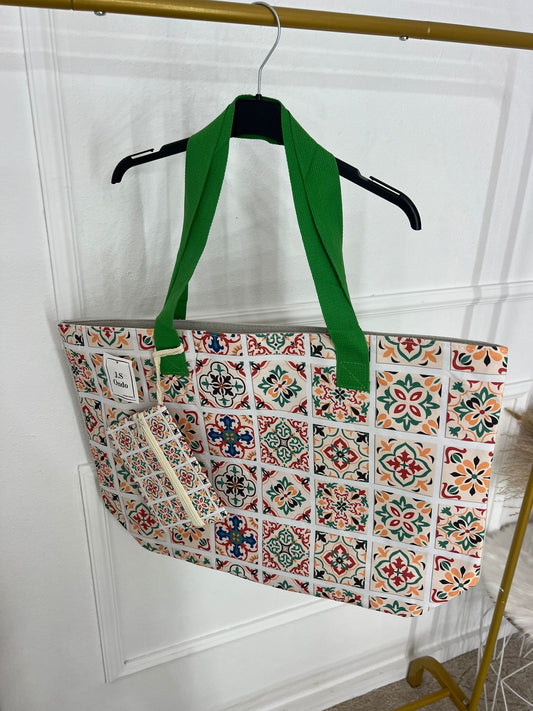 Bolso Playero Mosaico