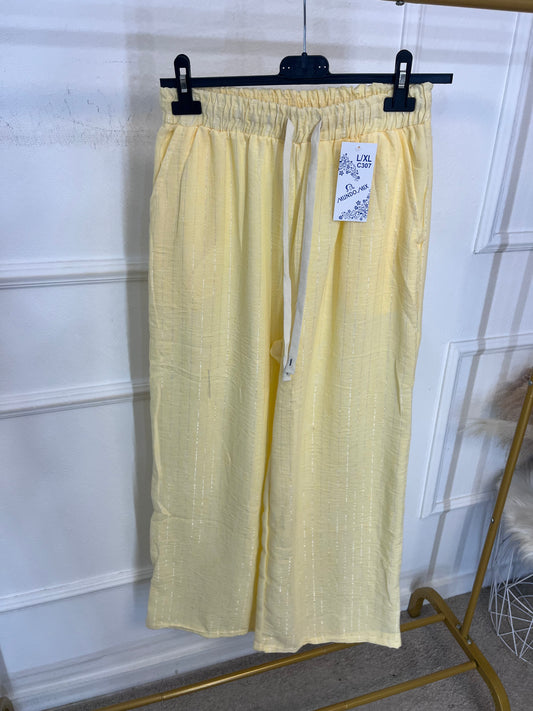 Pantalón Raya brillo