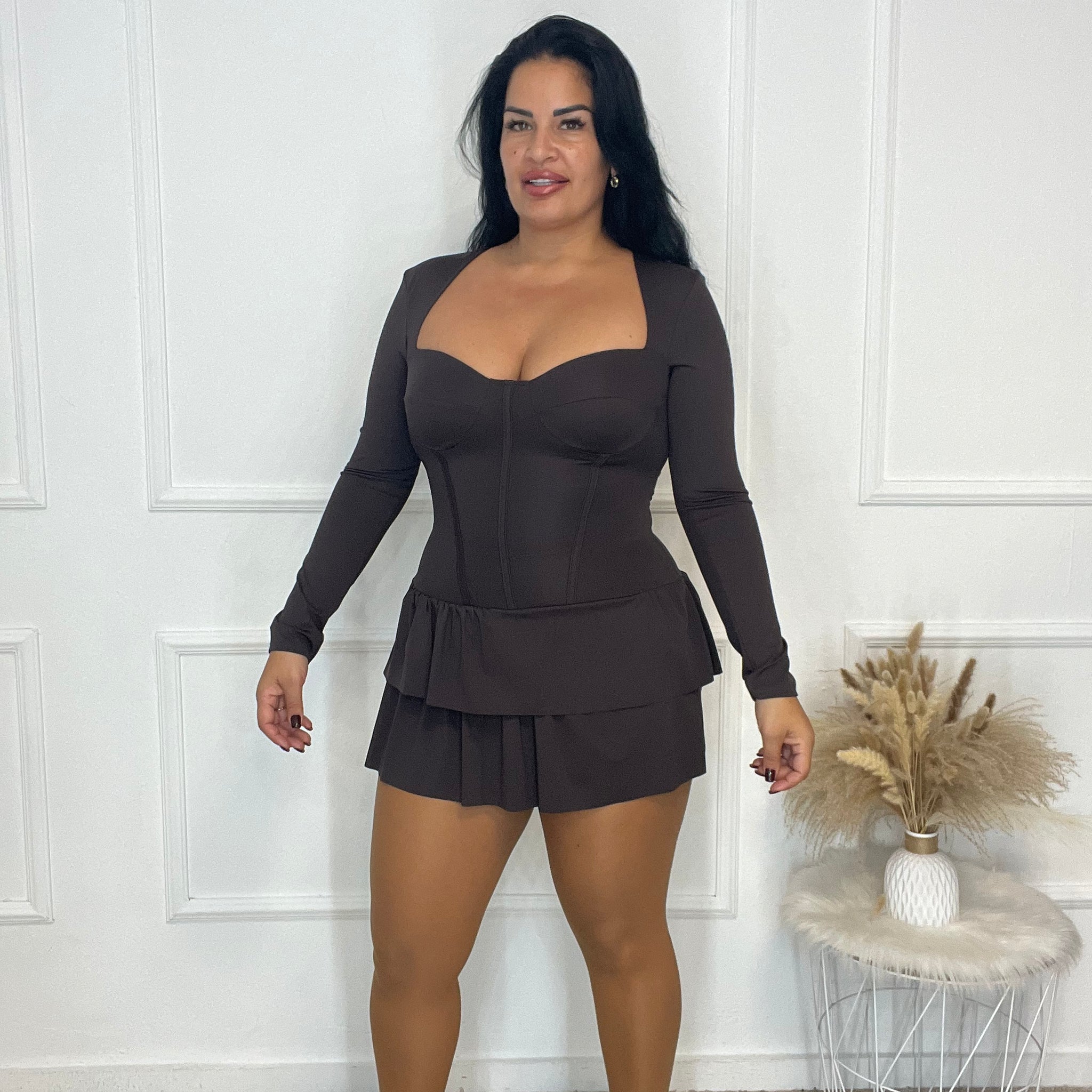 Vestido/mono volante