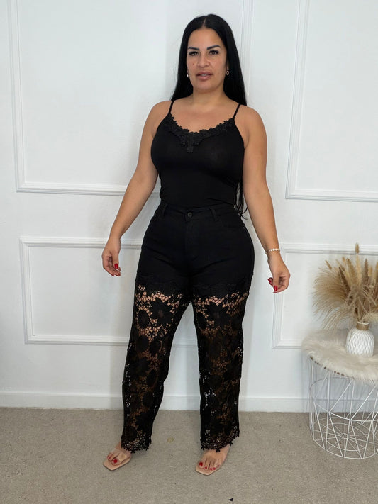 Pantalón Encaje