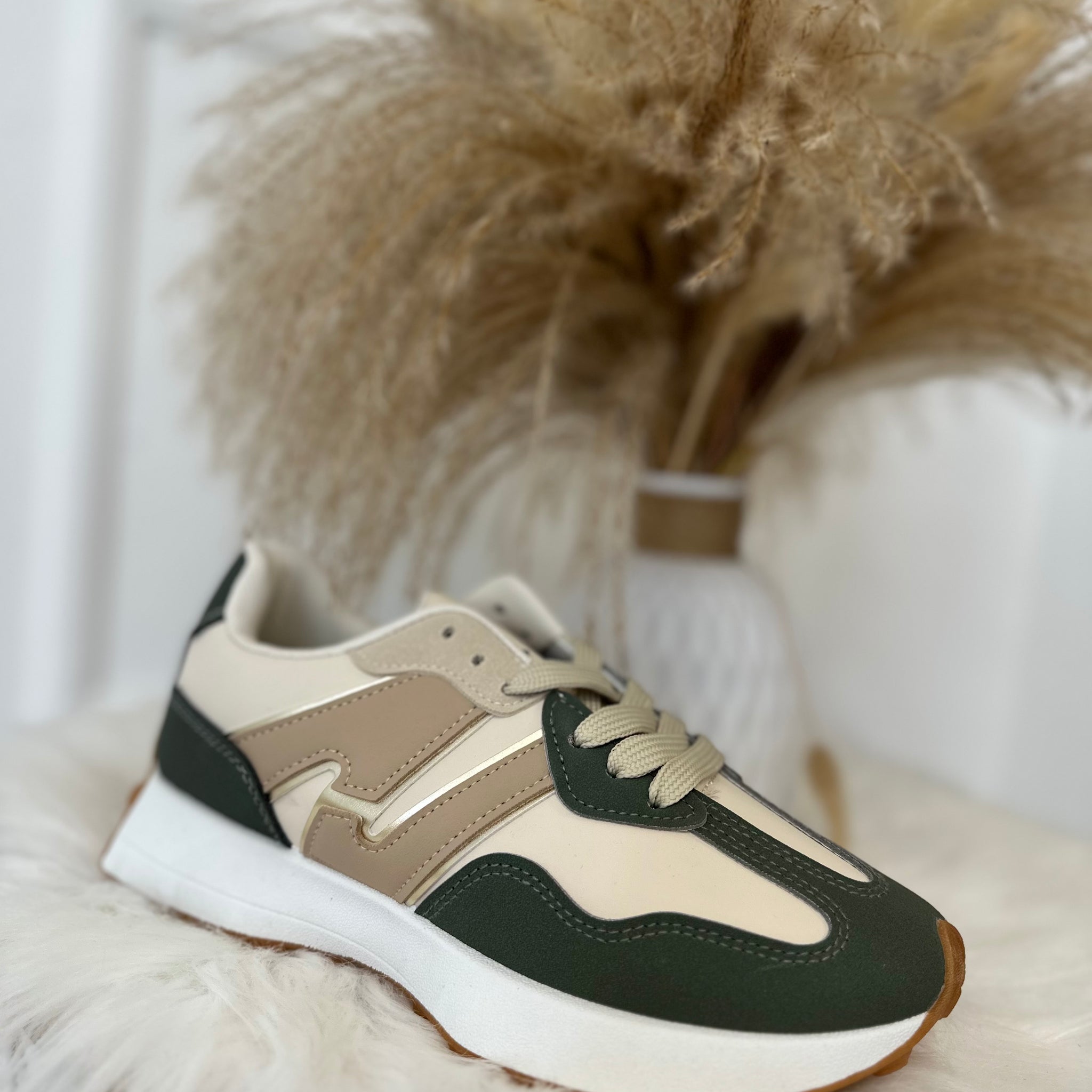 Tenis H75 Verde/Beige