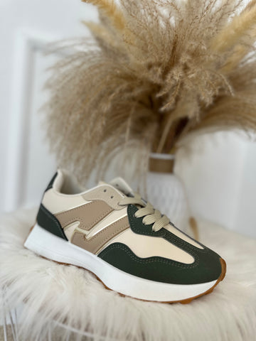 Tenis H75 Verde/Beige