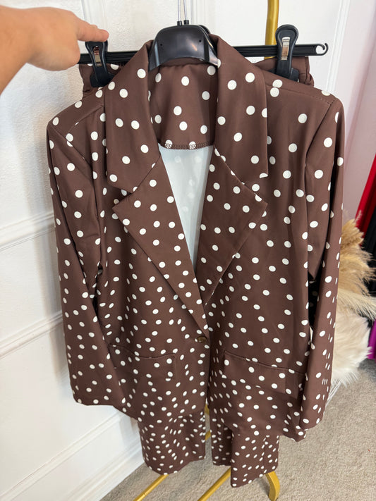 Conjunto chaqueta lunar