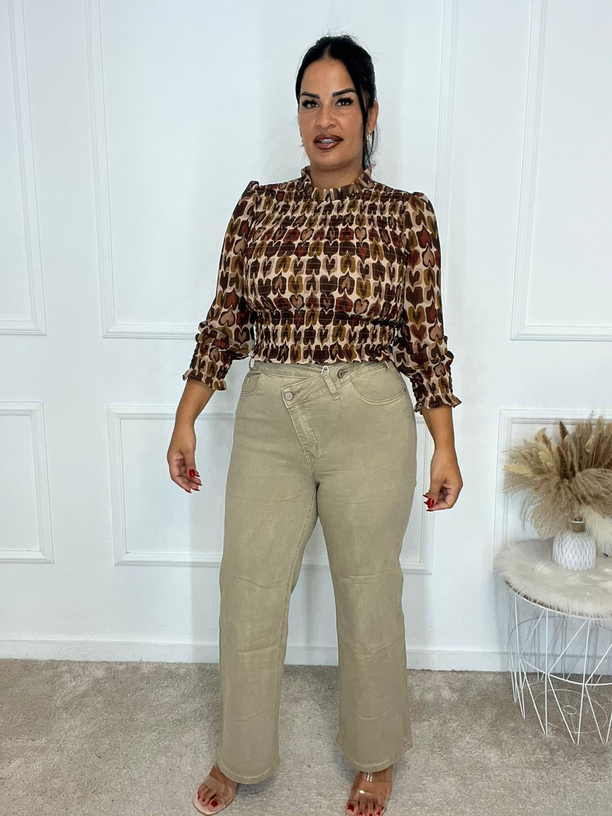 Pantalón Eli beige