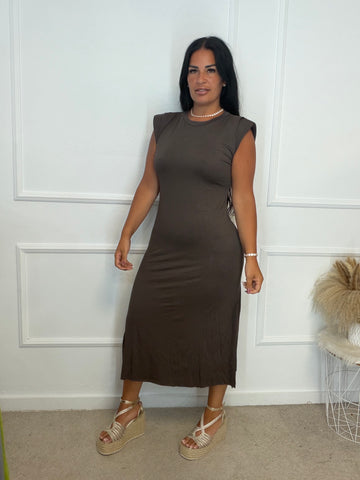 Vestido hombreras