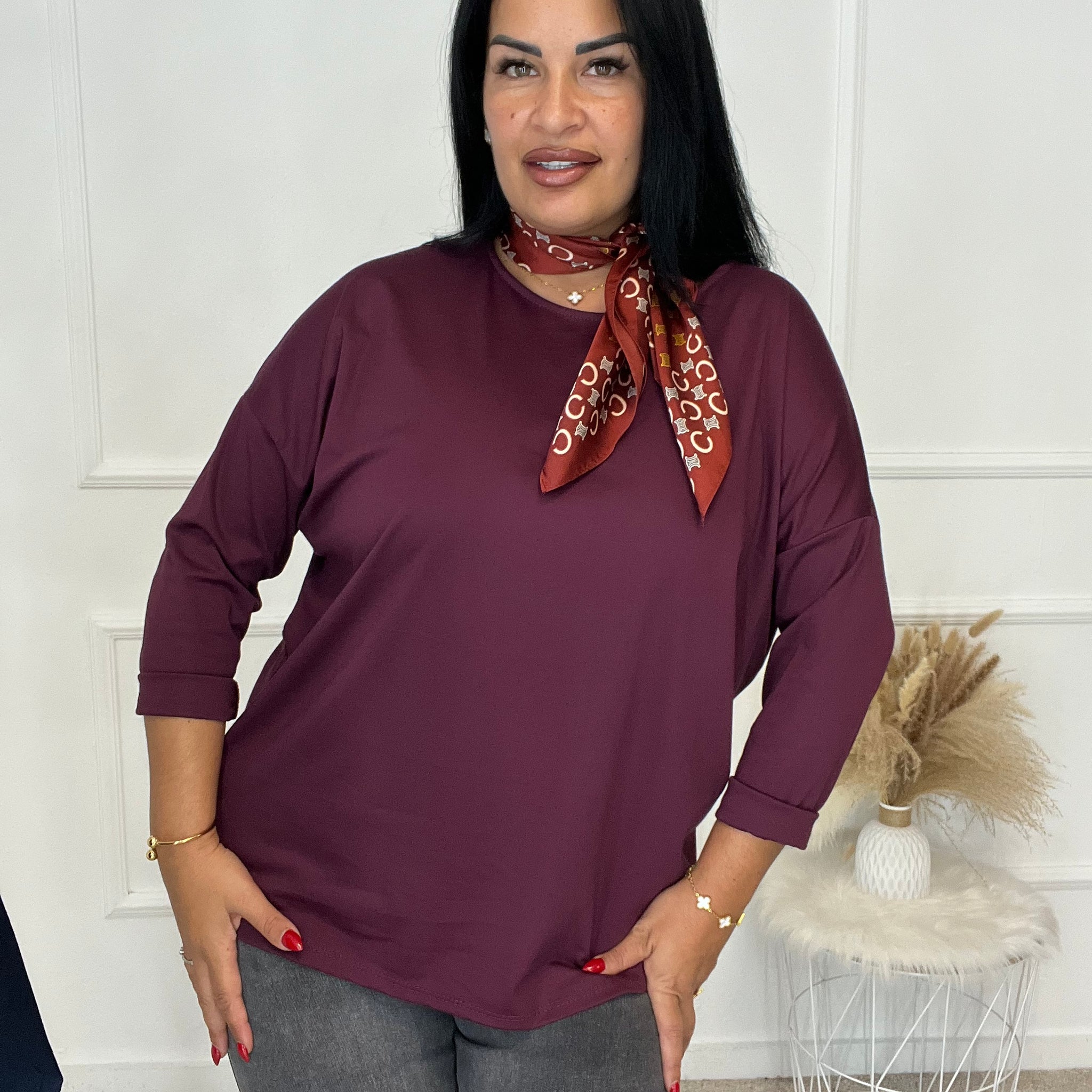 Camiseta con pañuelo