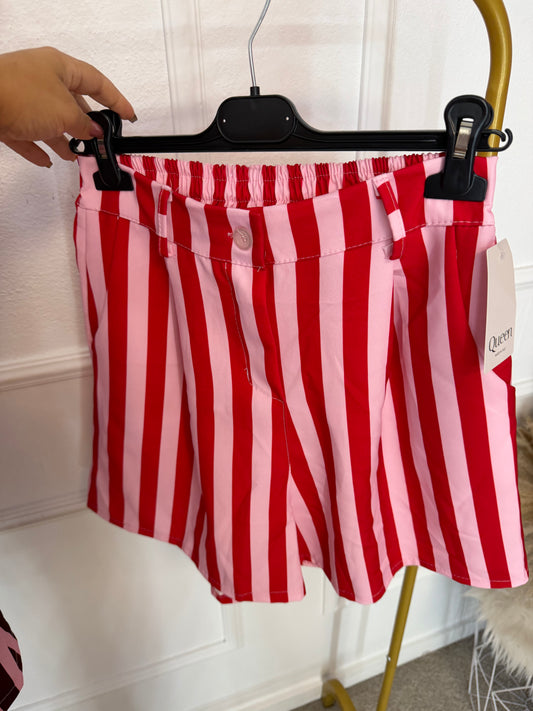 Pantalón rayas corto