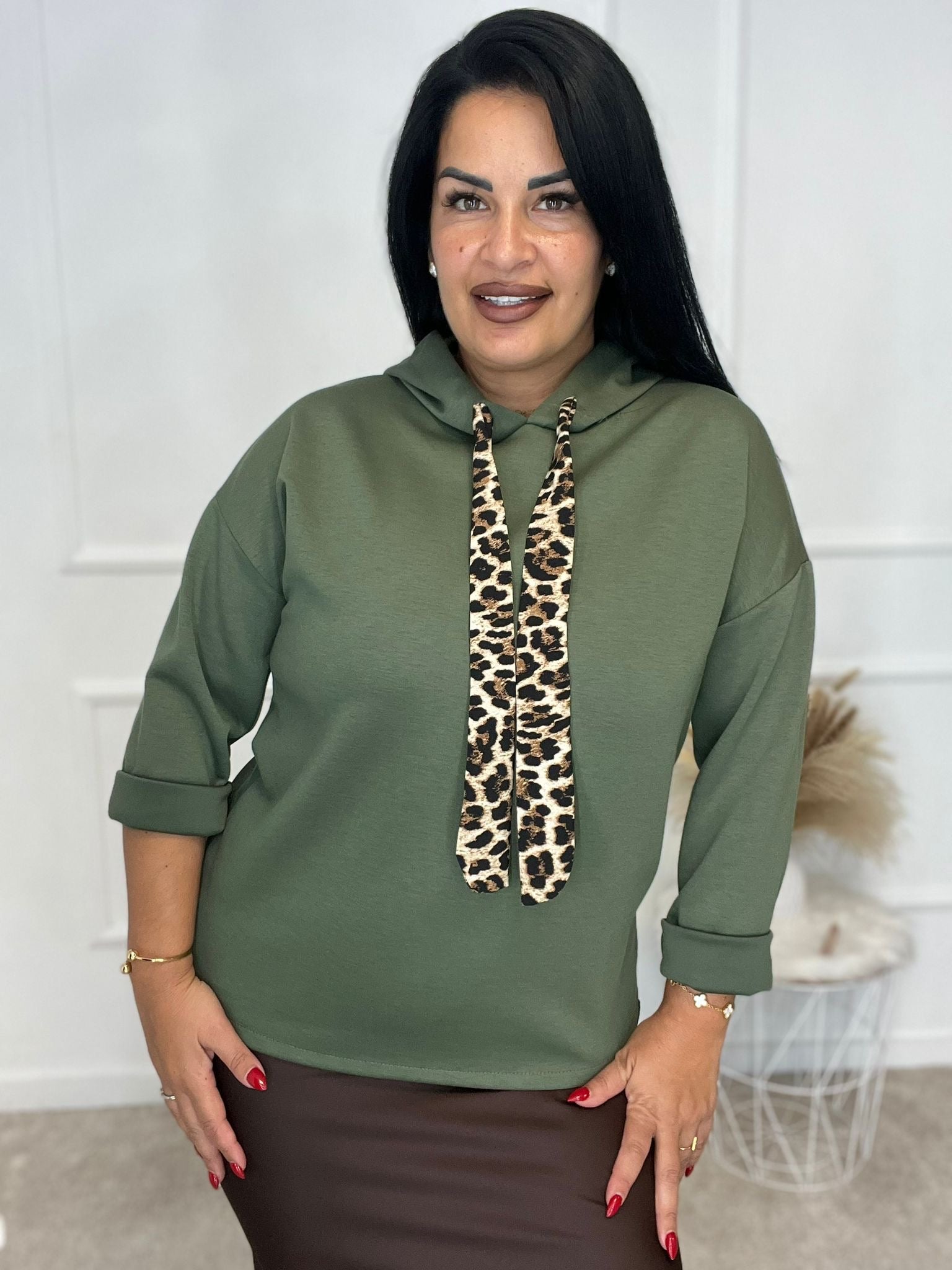 Sudadera Leopardo