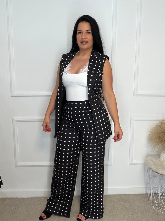 Conjunto chaleco lunar