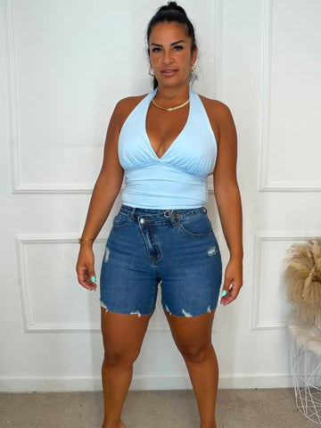 Bermuda vaquera Olivia (B22542)