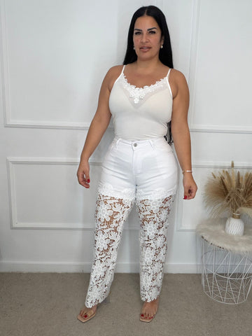 Pantalón Encaje