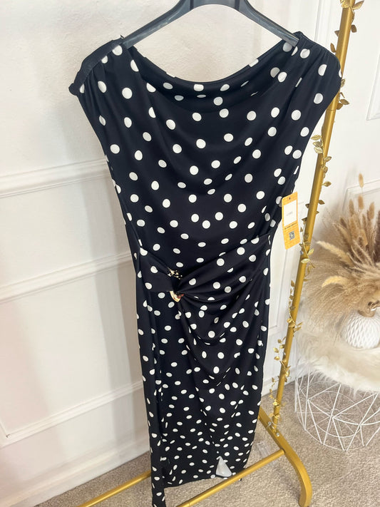 Vestido Paula lunares